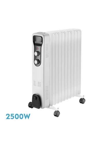 RADIADOR DE ÓLEO DE FOGÃO FABRILAMP 11 ELEMENTOS 2500 W.BRASILIA