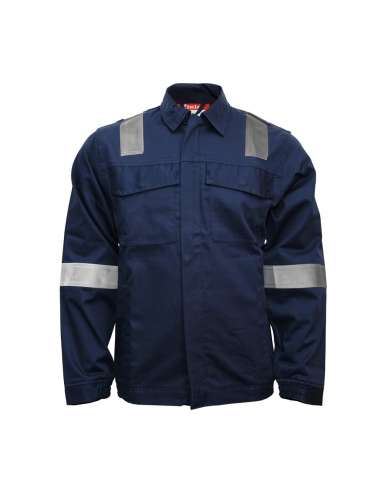 FIELD CHAQUETA IGNIFUGA ANTIESTATICA C/REFECTANTE 260 G.AZUL XL