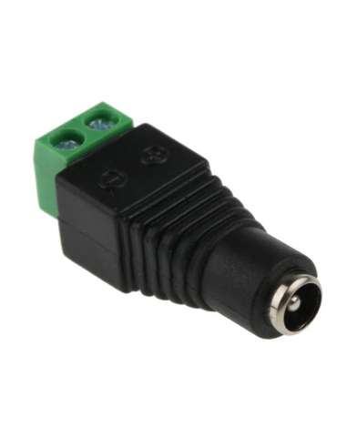 CONECTOR AEREO H.DC/CABLE 2 HILOS 16 V.1A