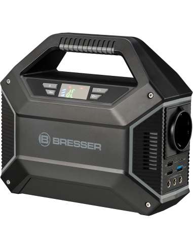 ESTAÇÃO DE CARREGAMENTO BRESSER 100W.3 USB/1 SCHUKO/LED