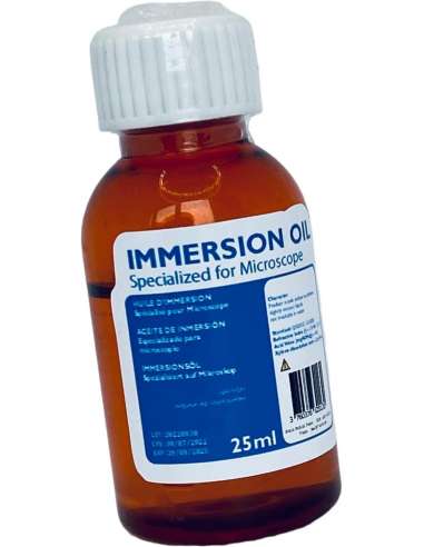 ACEITE INMERSION MICROSCOPIO (BOTE 25 ML.