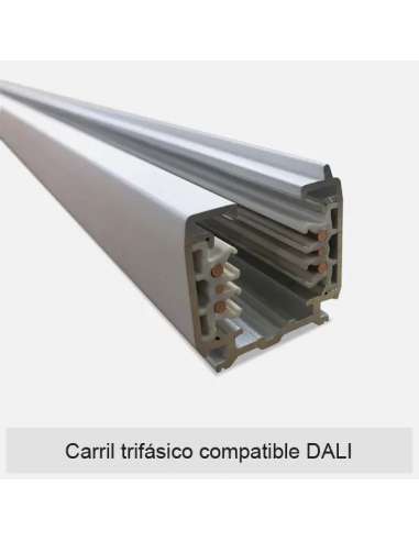 CARRIL ELECTRICO TRIFASICO 2 M.BLANCO DALI