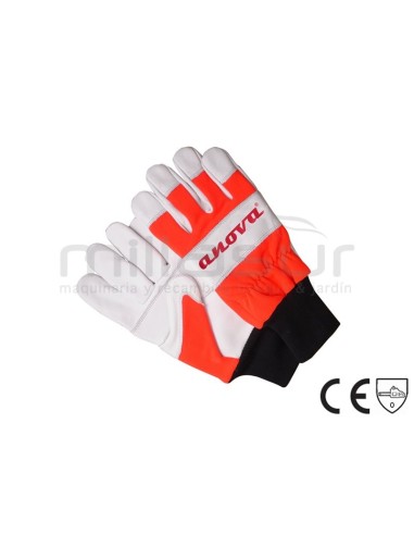 ANOVA GUANTES ANTICORTE MOTOSIERRA CLASE 0 EN 381 T. 8 S