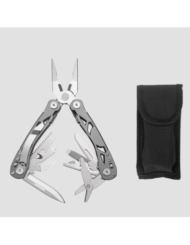 16-USE FOLDING MULTIPURPOSE PLIERS