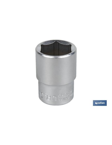 COFAN CARRACA 1/4" VASO  6 C.13 mm.