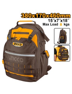 INGCO TOOL BACKPACK 380*170*460 mm.HBP01028
