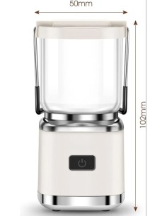 HEPO.LINTERNA LED RECARGABLE FAROL MINI