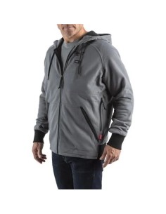 MILWAUKEE SUDADERA CALEFACTADA 12V.S/BATERIA GRIS M M12HHBL4-0