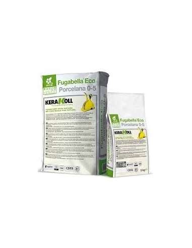 FUGAB.ECO PORCELANA 0.5 BLANCO 5 KG.