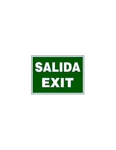 CARTEL PVC 400*300 SALIDA EXIT