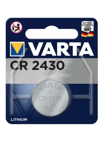 VARTA PILA BOTON LITIO CR-2430 3 V.24,5*3 (1 U.