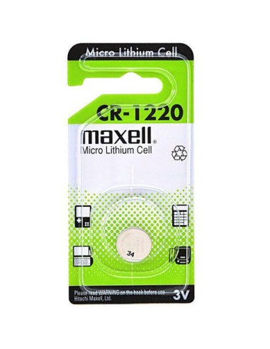 MAXELL PILA BOTON LITIO 1220 3 V.