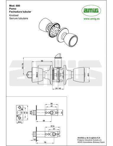 AMIG POMO PASO 602 LATON MATE CONDENA