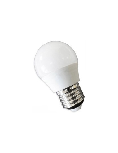 LAMPARA LED ESFERICA E27 .8W 3000K CALIDA