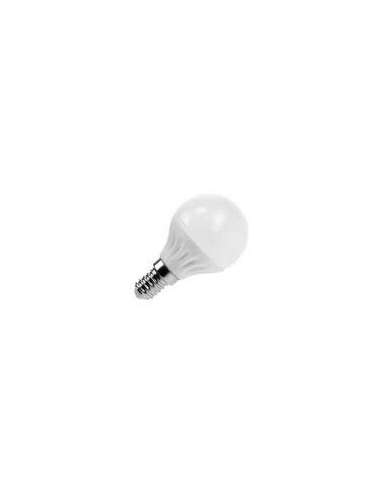 LAMPARA LED ESFERICA E14 .8 W 3200K CALIDA