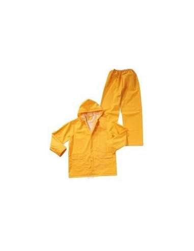 TRAJE AGUA NYLON AMARILLO XXL