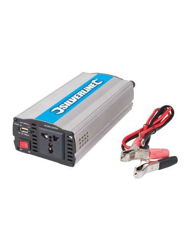 SILVERLINE CONVERTIDOR CORRIENTE 12V./220V..700W.