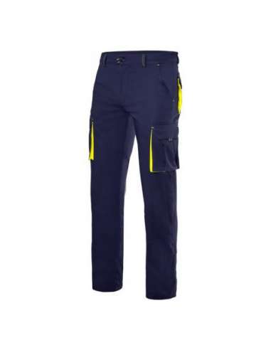 VELILLA PANTALON 103008S MULTIBOLSILLOS AZUL BOLSILLOS AMARILLO 42