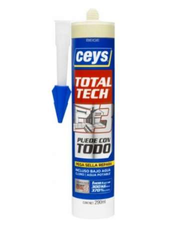 CARTUCHO CEYS TOTAL TECH 290 ML.BEIGE