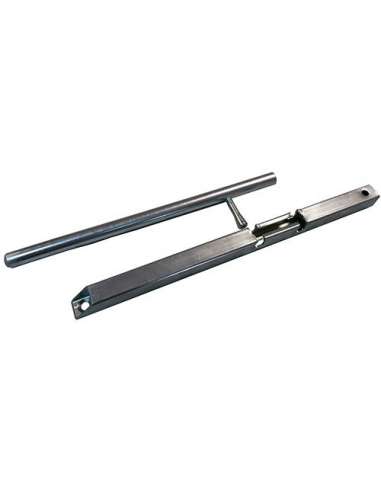 PASADOR MOSQUETON INOX TORNILLO RECTO 15 .250