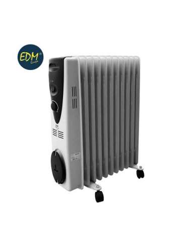 EDM ESTUFA RADIADOR ACEITE 11 ELEMENTOS 2500W