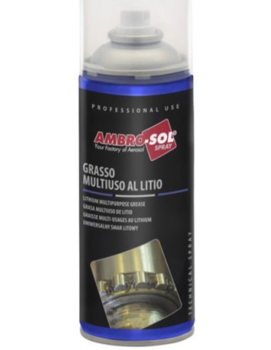 AMBRO-SOL GRASA MULTIUSO LITIO (SPRAY 400 ML.