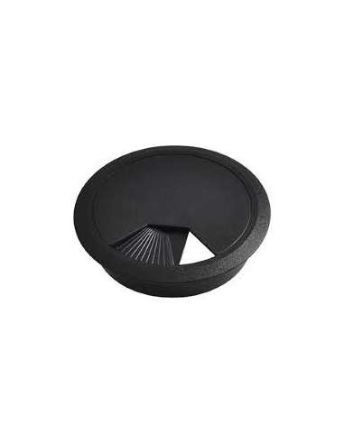 AMIG TAPA PASACABLE MESA NEGRA 80*20 MM