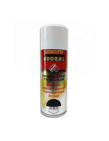 ADORAL SPRAY 400 PINTURA NEGRO BRILLO 9005