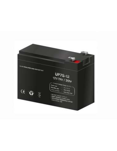 U-POWER BATERIA UPS-SAI 12V. 7.0Ah 20H.ALTA DESCAR