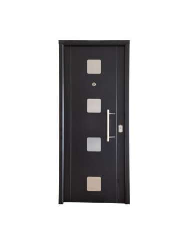 CEARCO PUERTA MILAN  91 4 GLAS 3 PUNTOS NEGRA DCHA