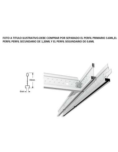 PLADUR PERFIL SECUNDARIO T24 .60