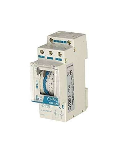 ORBIS INTERRUPTOR PROGRAMADOR HORARIO CUADRO ANCHO OB330132 