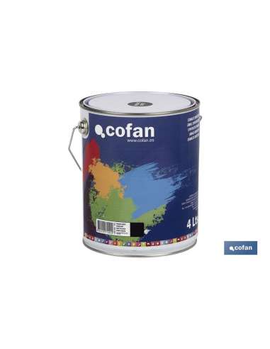 COFAN PINTURA ESMALTE 4L BLANCO MATE