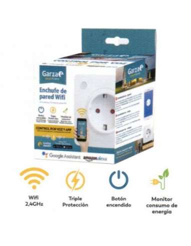 GARZA SMART WIFI ENCHUFE SCHUKO 401268 16A