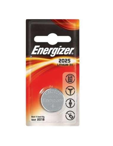 ENERGIZER PILA BOTON LITIO CR2025 3 V.(1 U.