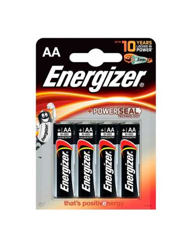 ENERGIZER PILA ALCALINA MAX LR06 AA (4+1U