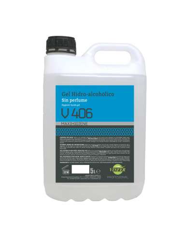 GEL HIDROALCOHOLICO 5 L.