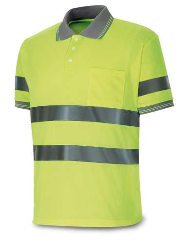 MARCA POLO 1288POLFN REFLECTANTE M/CORTA AMARILL.L