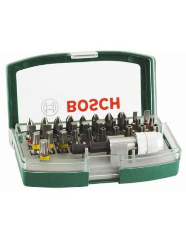 BOSCH JUEGO PUNTAS DESTORNILLADOR 31 PZ.