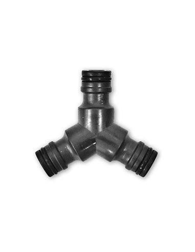 RIEGO RAPIDO PVC EMPALME CONECTOR TRIPLE