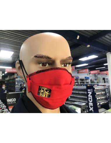 MASCARILLA NIÑO ROJO CERTIFICADA FFP2