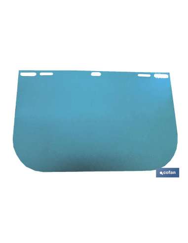 COFAN VISOR PLASTICO TRANSPARENTE 