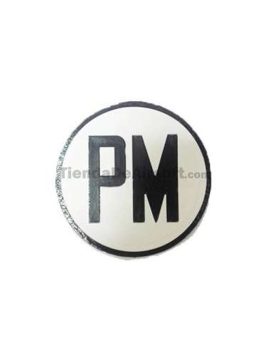 PARCHE PVC NEGRO PM HOMBRO