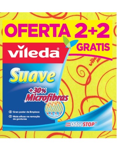 VILEDA BAYETA SUAVE (2 U.+1 U.