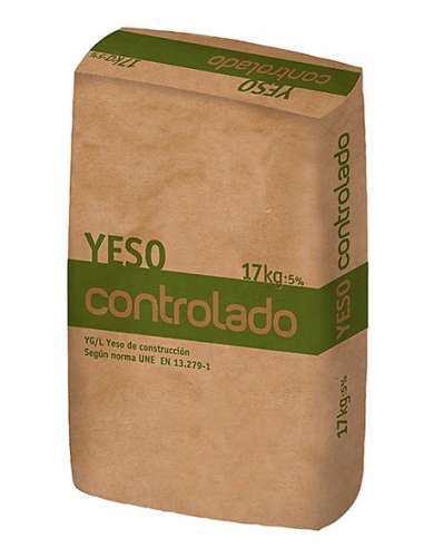 GESSO CONTROLADO (SACO 17 KG.