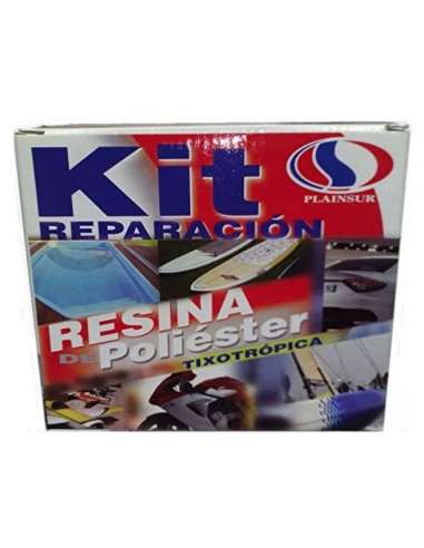 KIT RESINA POLYESTER 1KG.