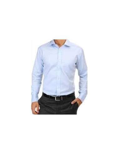 ROPA CAMISA CELESTE LARGA L