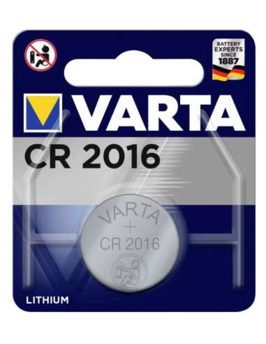 VARTA PILA BOTON LITIO CR-2016 1U.