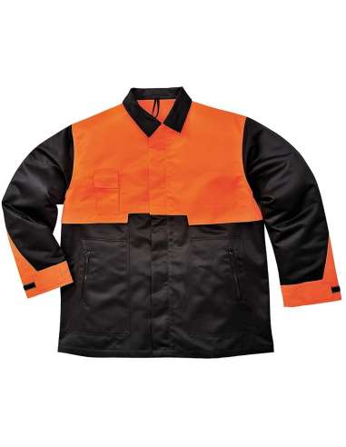 ROPA PERNERA MOTOSIERRA NEGRA/NARANJA 