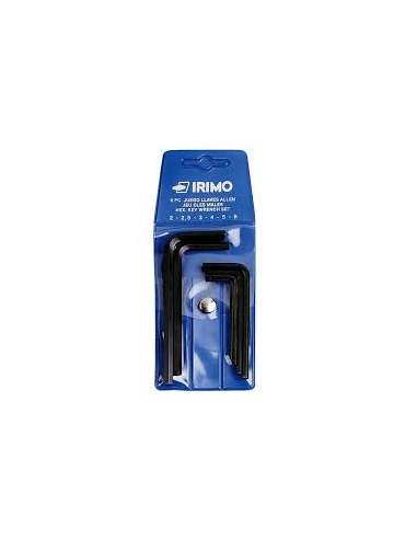 IRIMO JUEGO LLAVES ALLEN BOLSA W.1/8"-1/4" (5 PZ.